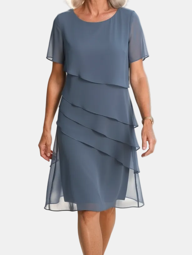 Linda | Robe Élégante avec Volants