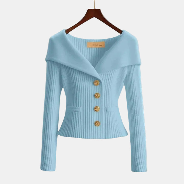 Clarisa | Élégante veste en tricot pour des apparitions stylées
