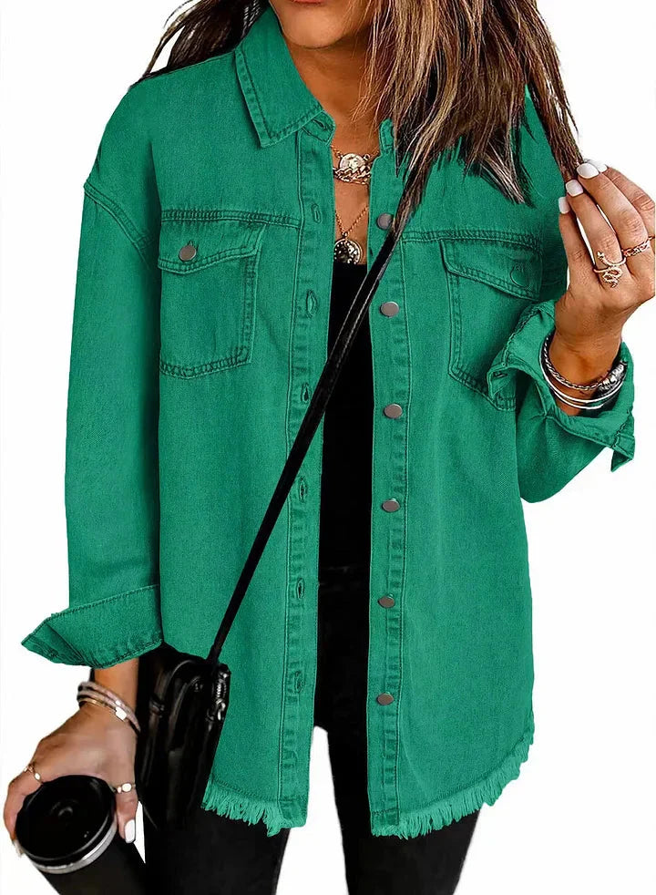 Katja | Veste en Jean Classique