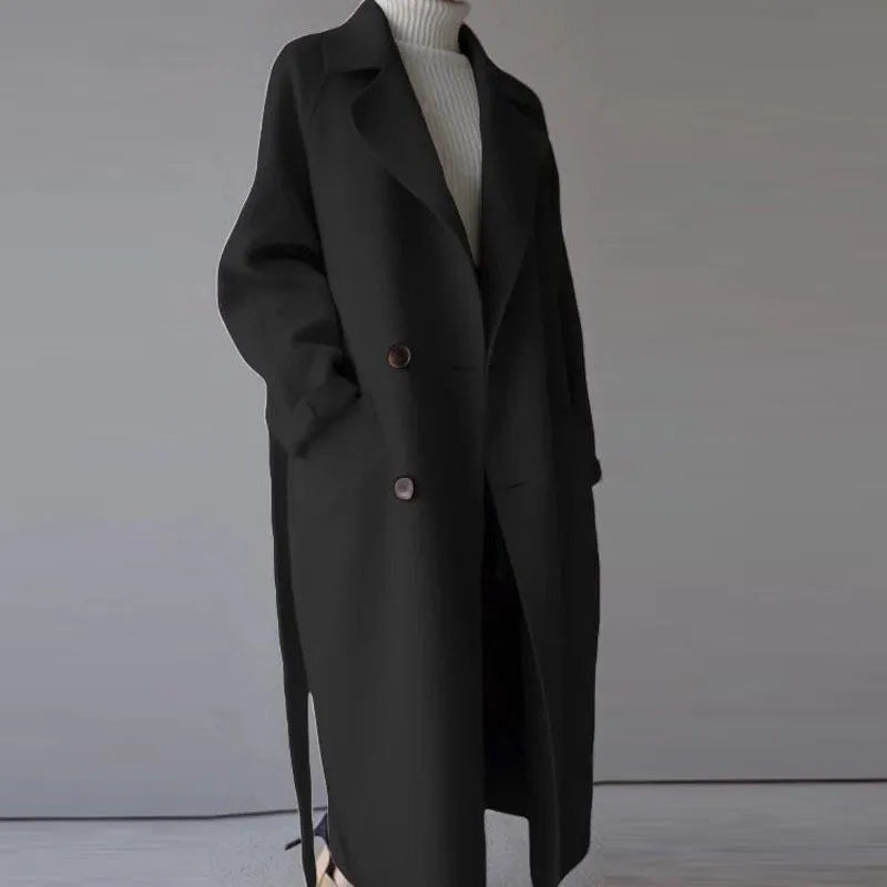 Luzia | Manteau Long d'Hiver Élégant