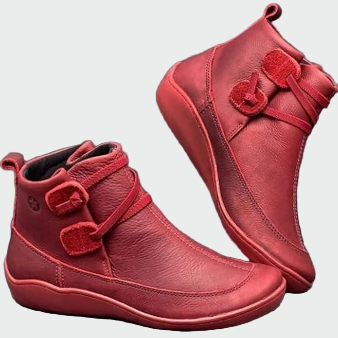 Zoe | Bottines Orthopédiques En Cuir Premium Avec Support