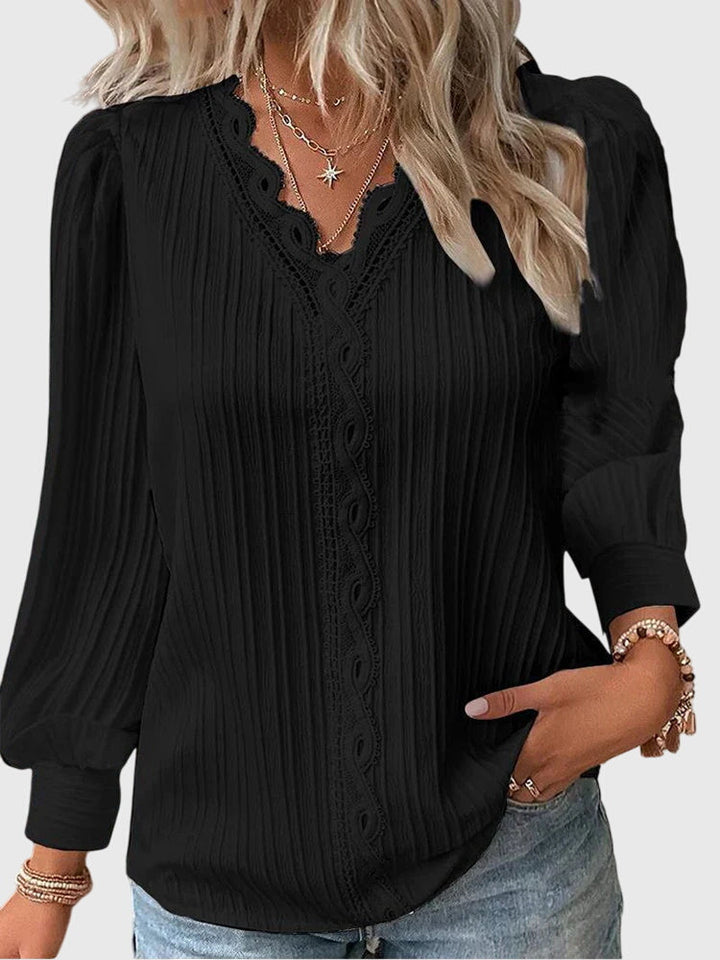 Andrea | Blouse Jersey Élégante