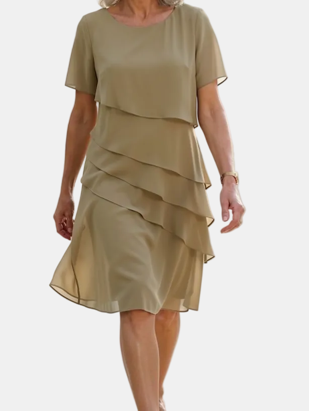 Linda | Robe Élégante avec Volants