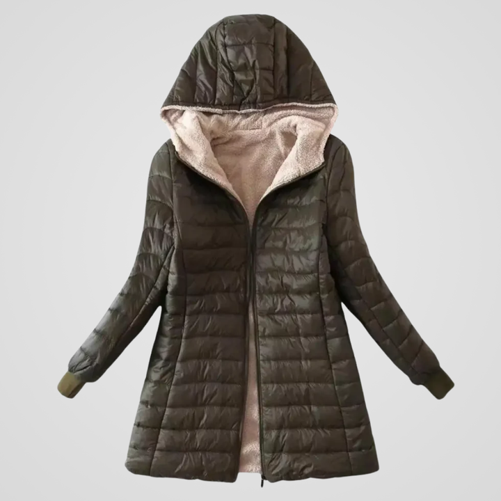 Carolina | Manteau d'hiver en sherpa