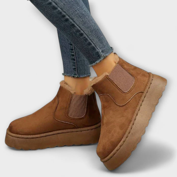 Andrea | Bottes d'Hiver avec Style et Confort Chaleureux