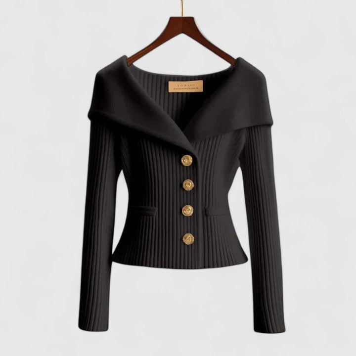 Clarisa | Élégante veste en tricot pour des apparitions stylées