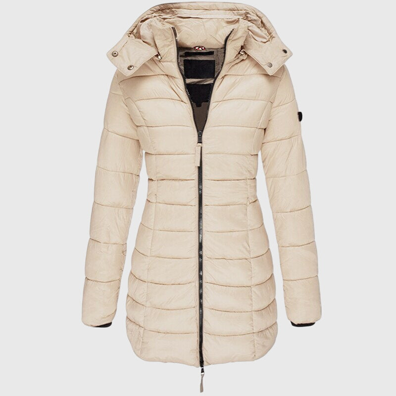 Freya | Manteau Long en Duvet