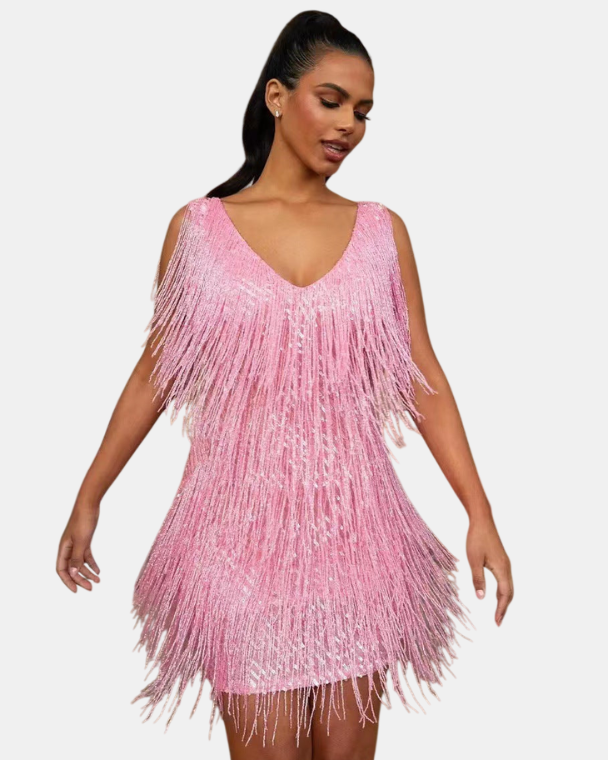 Fringella | Robe de Soirée avec Franges