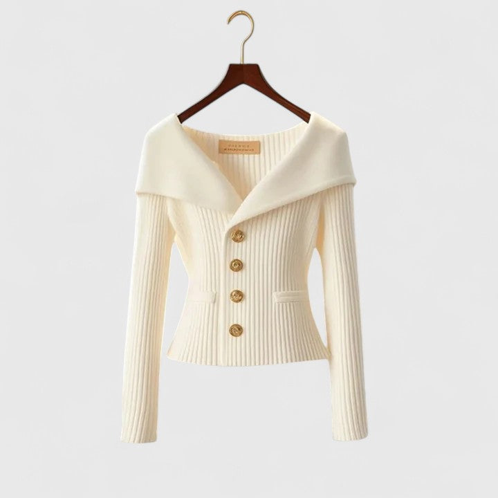 Clarisa | Élégante veste en tricot pour des apparitions stylées