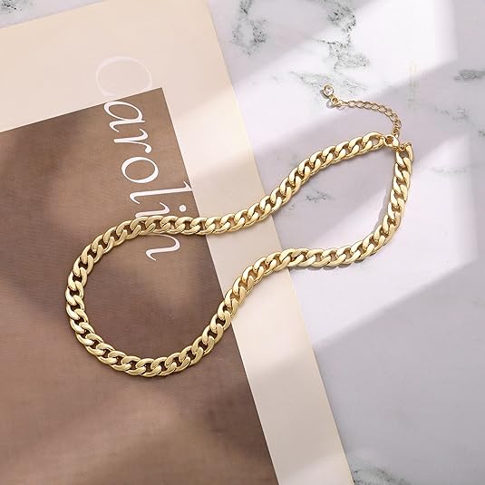 Collier Chunky Cuban Link | Dorado