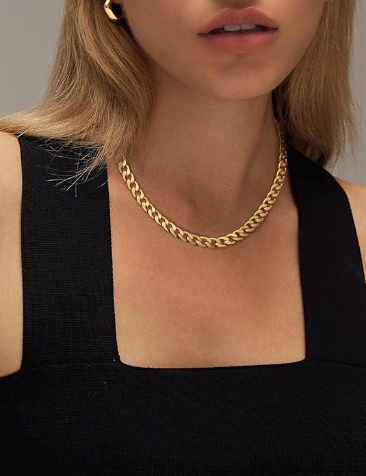 Collier Chunky Cuban Link | Dorado