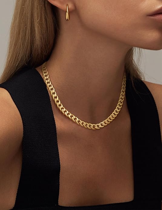 Collier Chunky Cuban Link | Dorado