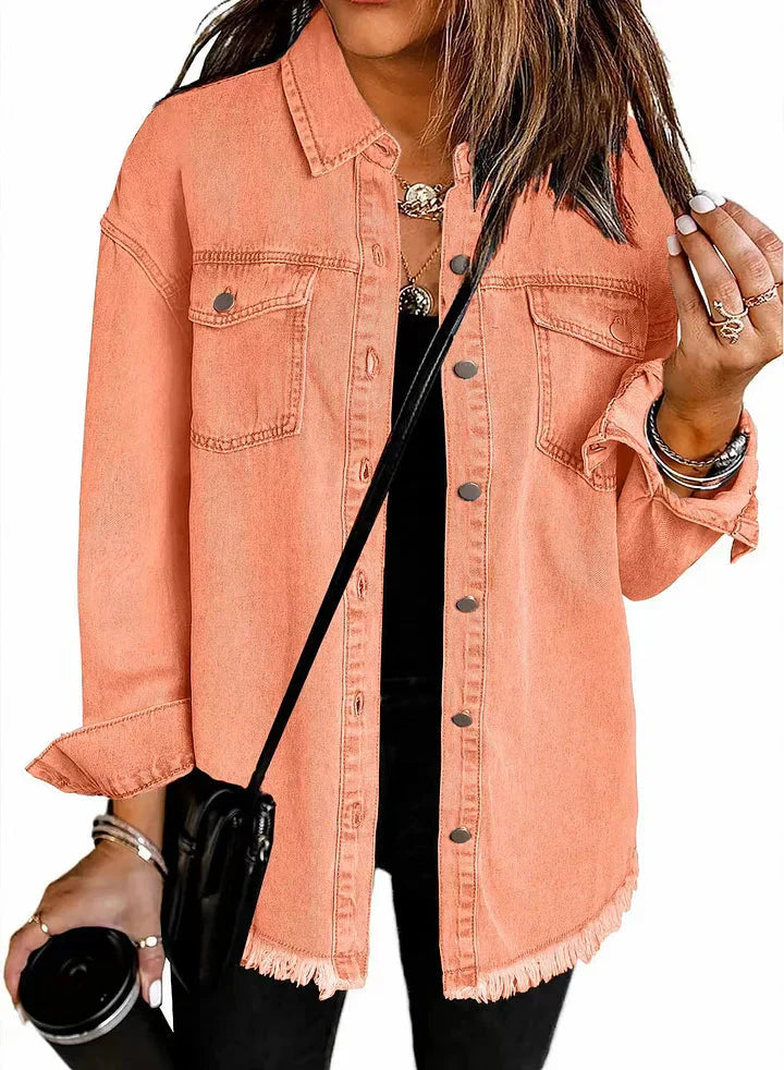 Katja | Veste en Jean Classique