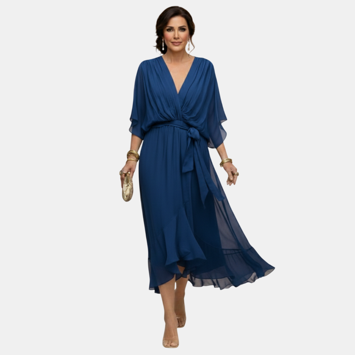 Arabela | Robe Fluide avec Décolleté en V