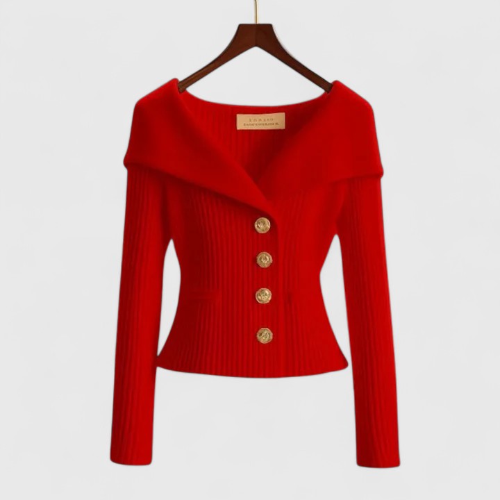 Clarisa | Élégante veste en tricot pour des apparitions stylées