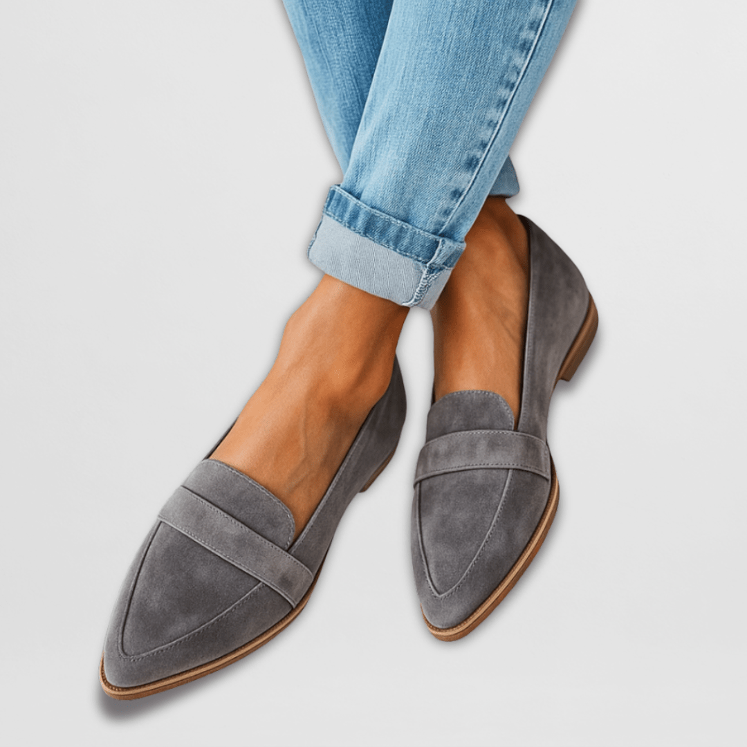 Helen | Chaussons Orthopédiques Cuir Retourné Doux
