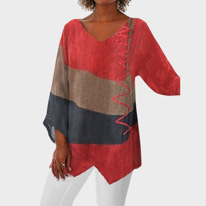 Harper | Blouse Col en V