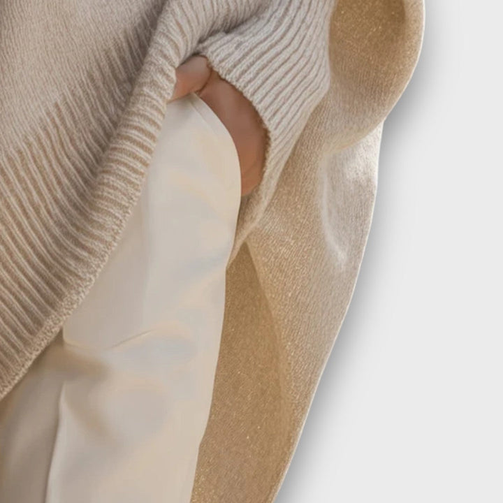 Leona | Pull en laine avec élégance décontractée