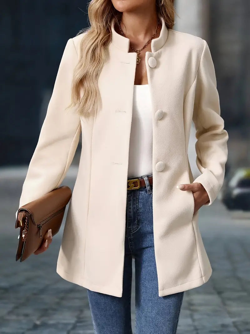 Sofia | Manteau d'Hiver pour Femmes avec Boutons
