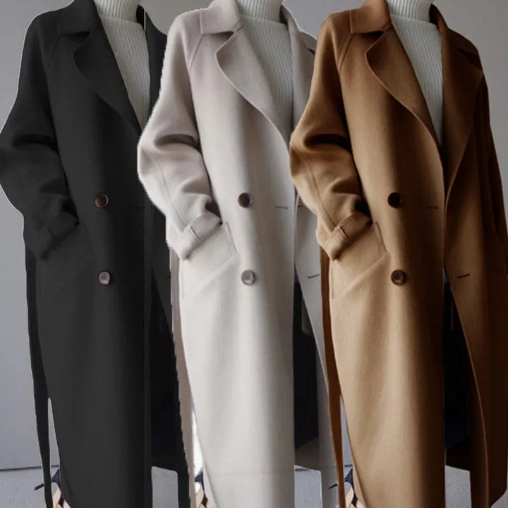 Luzia | Manteau Long d'Hiver Élégant