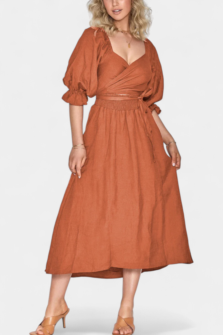 Petra | Robe 2 niveaux