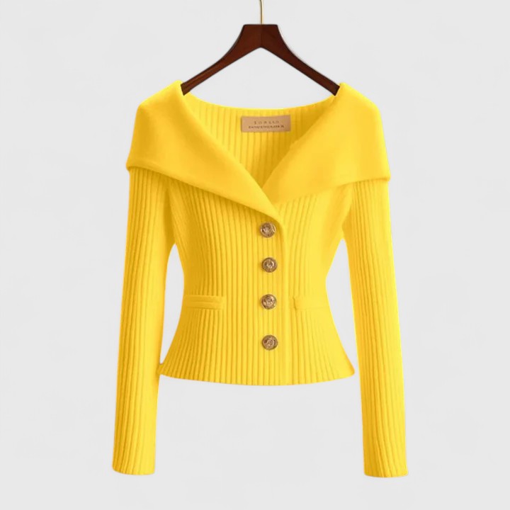 Clarisa | Élégante veste en tricot pour des apparitions stylées