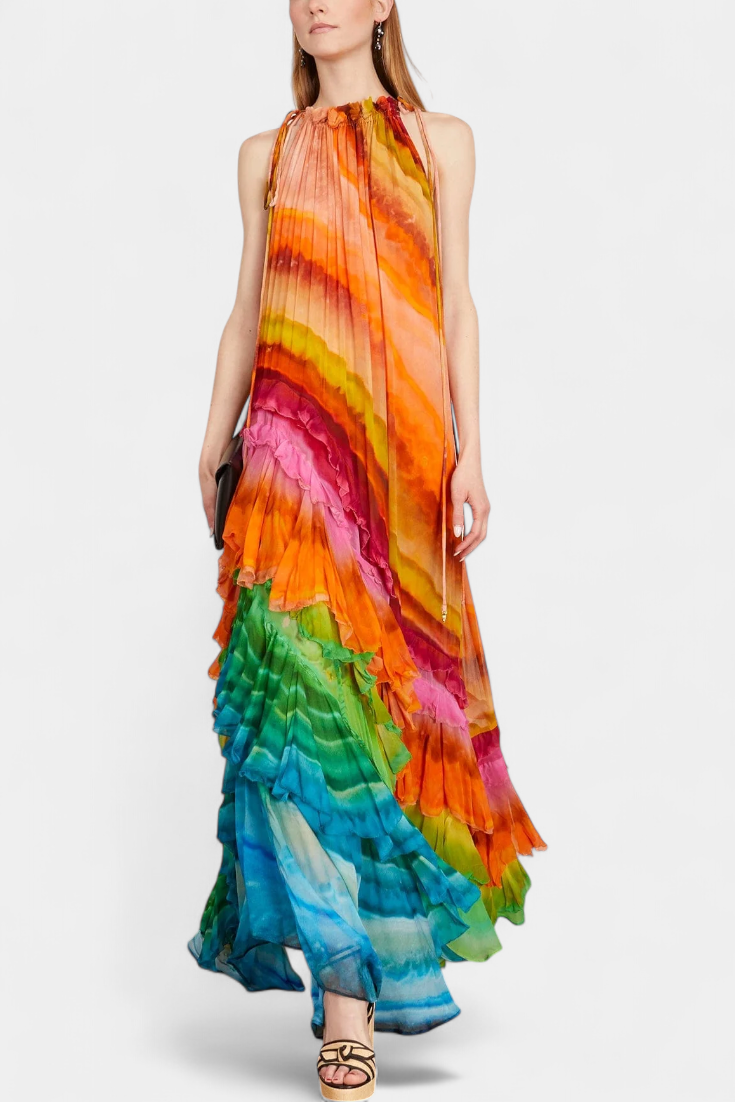 Tori | Robe multicolore
