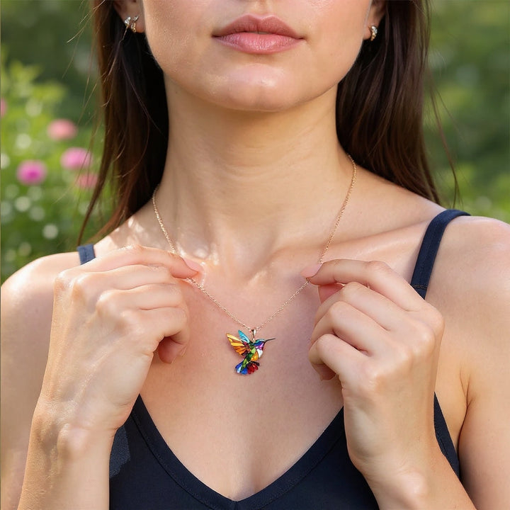 Aurelia | Collier Colibri Élégant