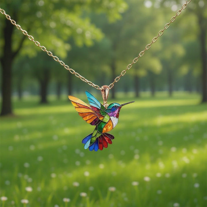 Aurelia | Collier Colibri Élégant