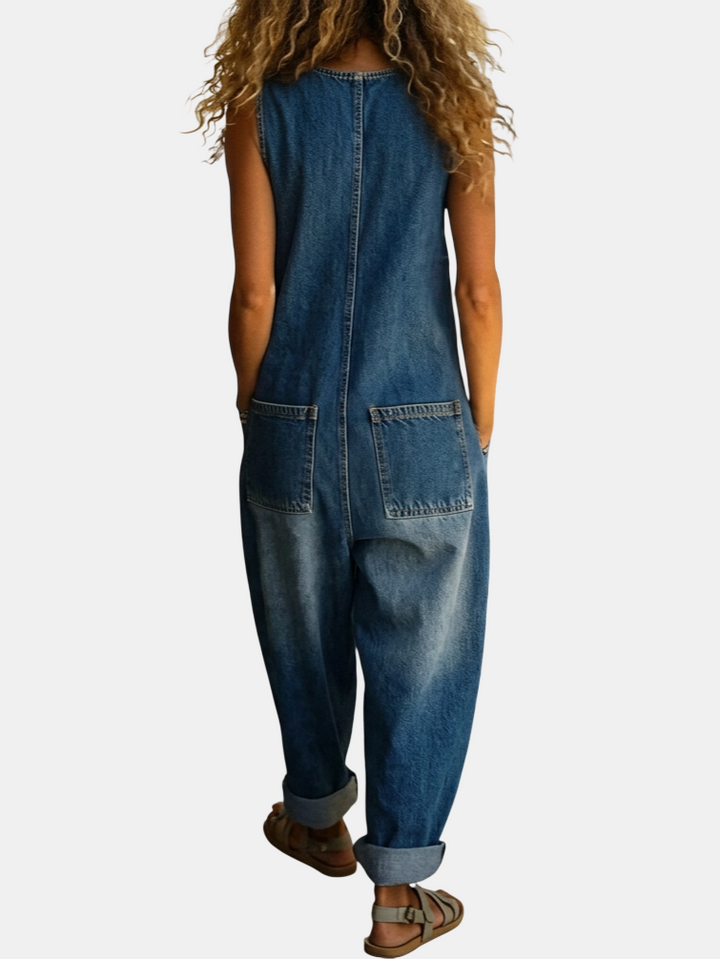 Saylor | Salopette en Denim Vintage