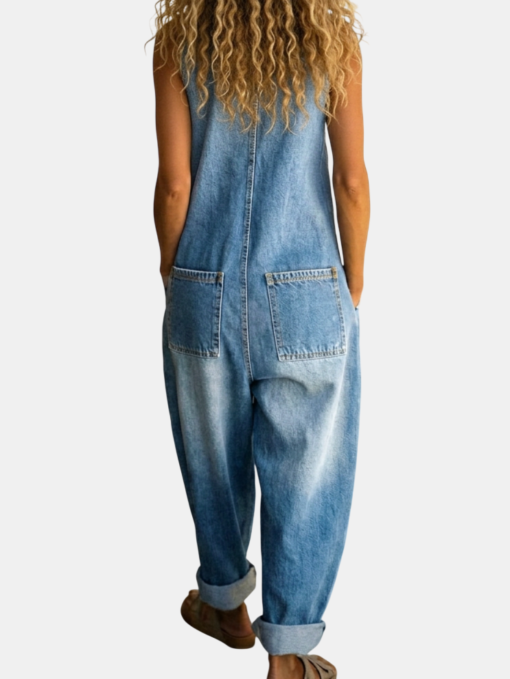 Saylor | Salopette en Denim Vintage