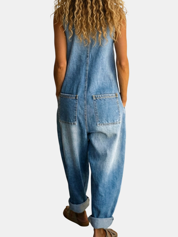 Saylor | Salopette en Denim Vintage