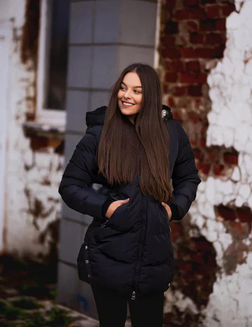 BEATRICE™ | MANTEAU CHAUD AVEC DOUBLURE EN ECOPELUCHE