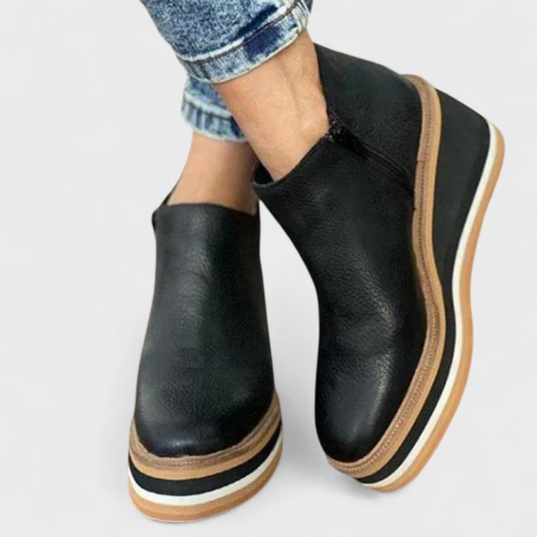 Solvina | Bottines à Talon Élégantes pour le Quotidien