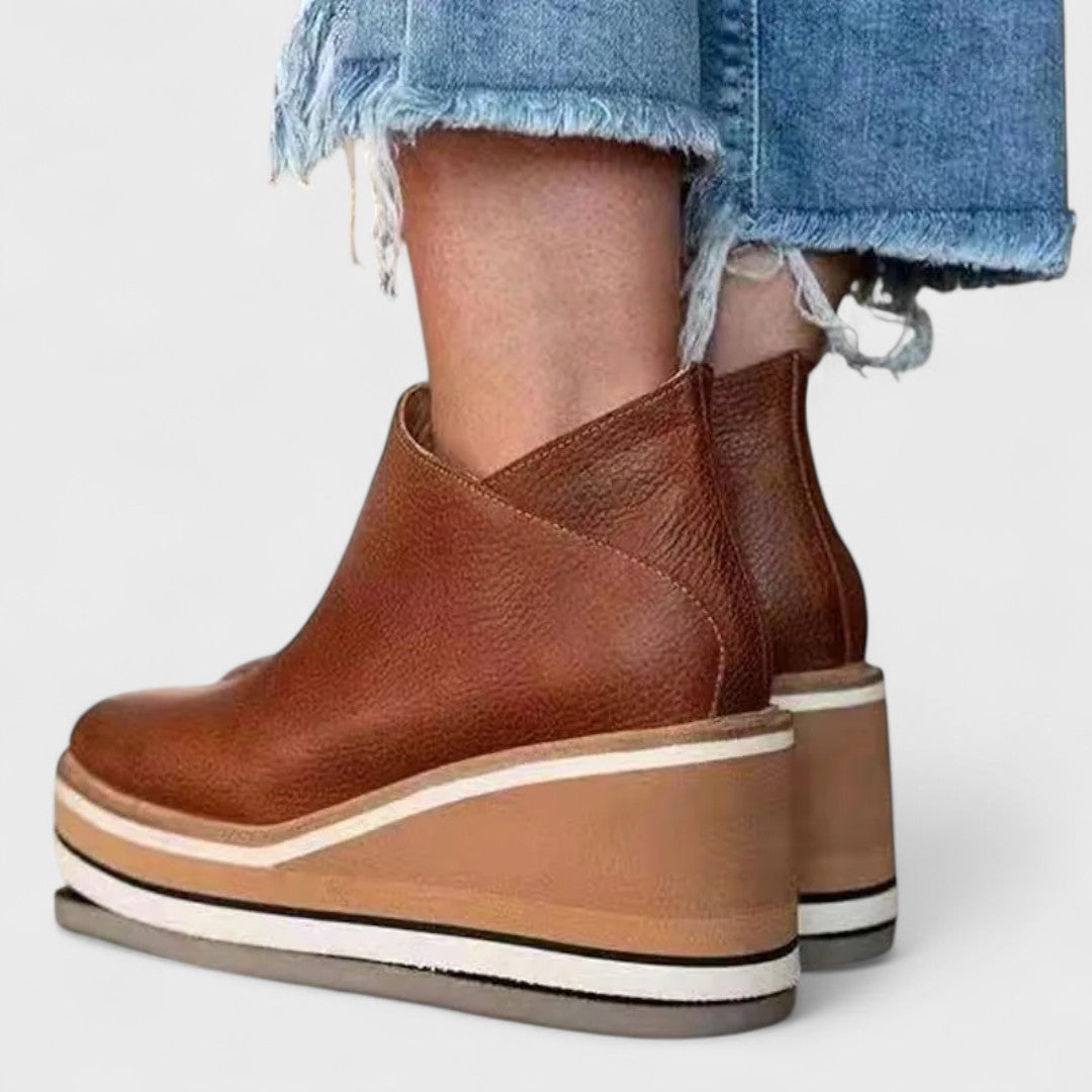 Solvina | Bottines à Talon Élégantes pour le Quotidien