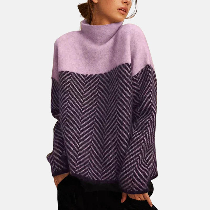 Norah | Pull à col roulé en coton