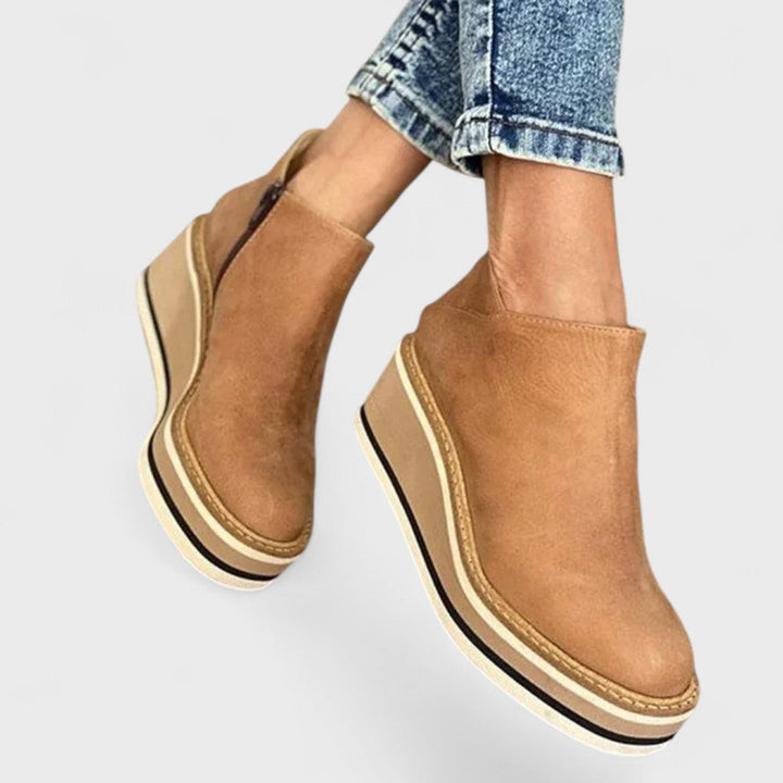 Solvina | Bottines à Talon Élégantes pour le Quotidien
