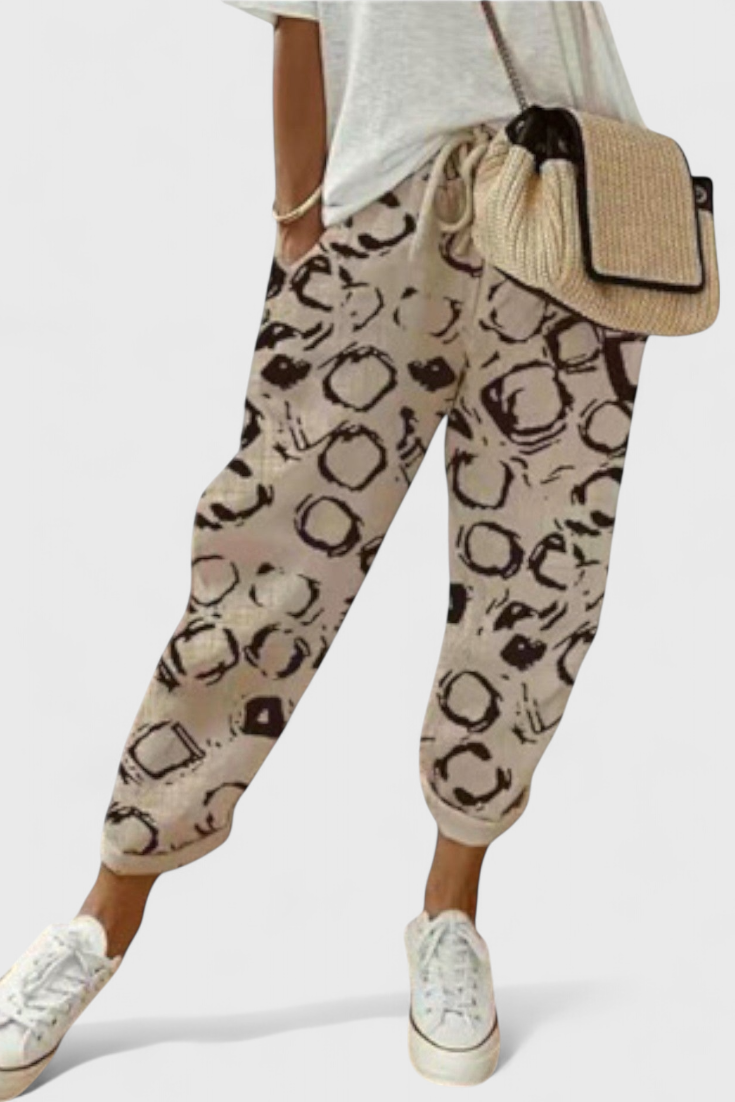 Alba | Pantalon Ample Taille Haute