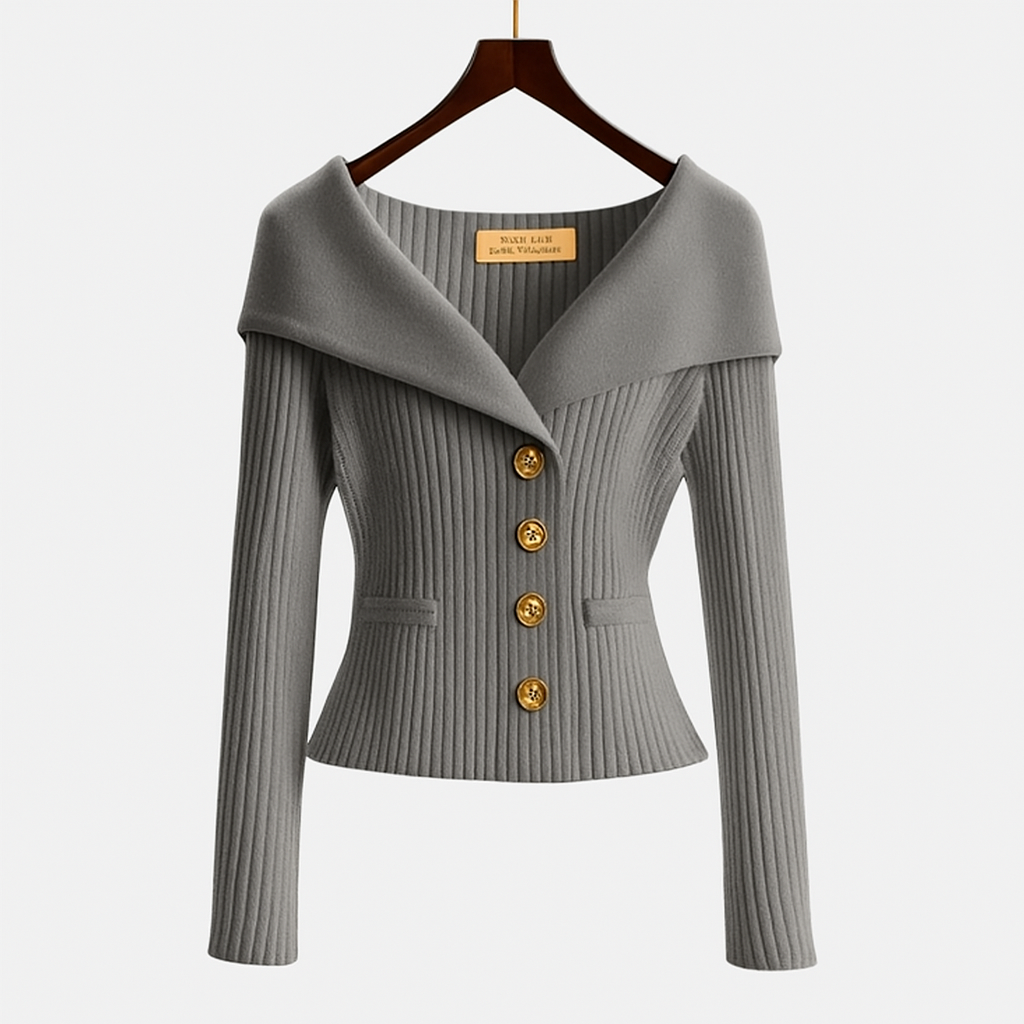 Clarisa | Élégante veste en tricot pour des apparitions stylées