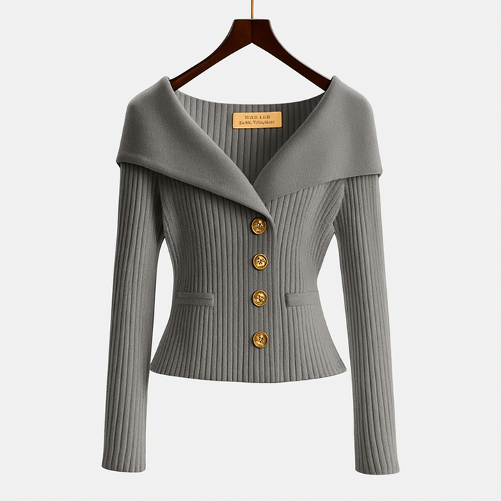 Clarisa | Élégante veste en tricot pour des apparitions stylées