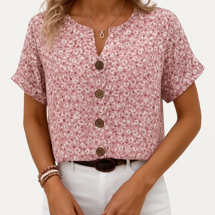 Valora | Jersey Flexible Avec Boutons