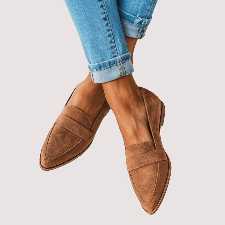 Elena | Chaussures en Daim Doux