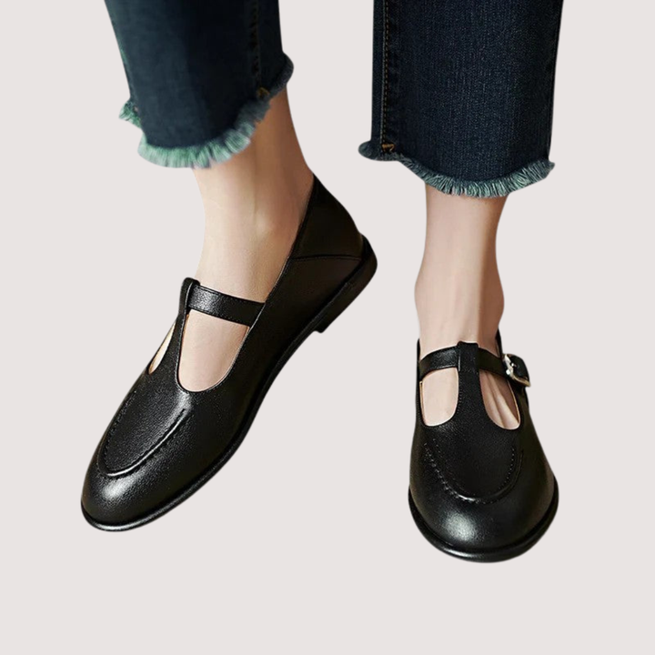 Camila | Chaussures Mary Jane Orthopédiques à Talon Bas
