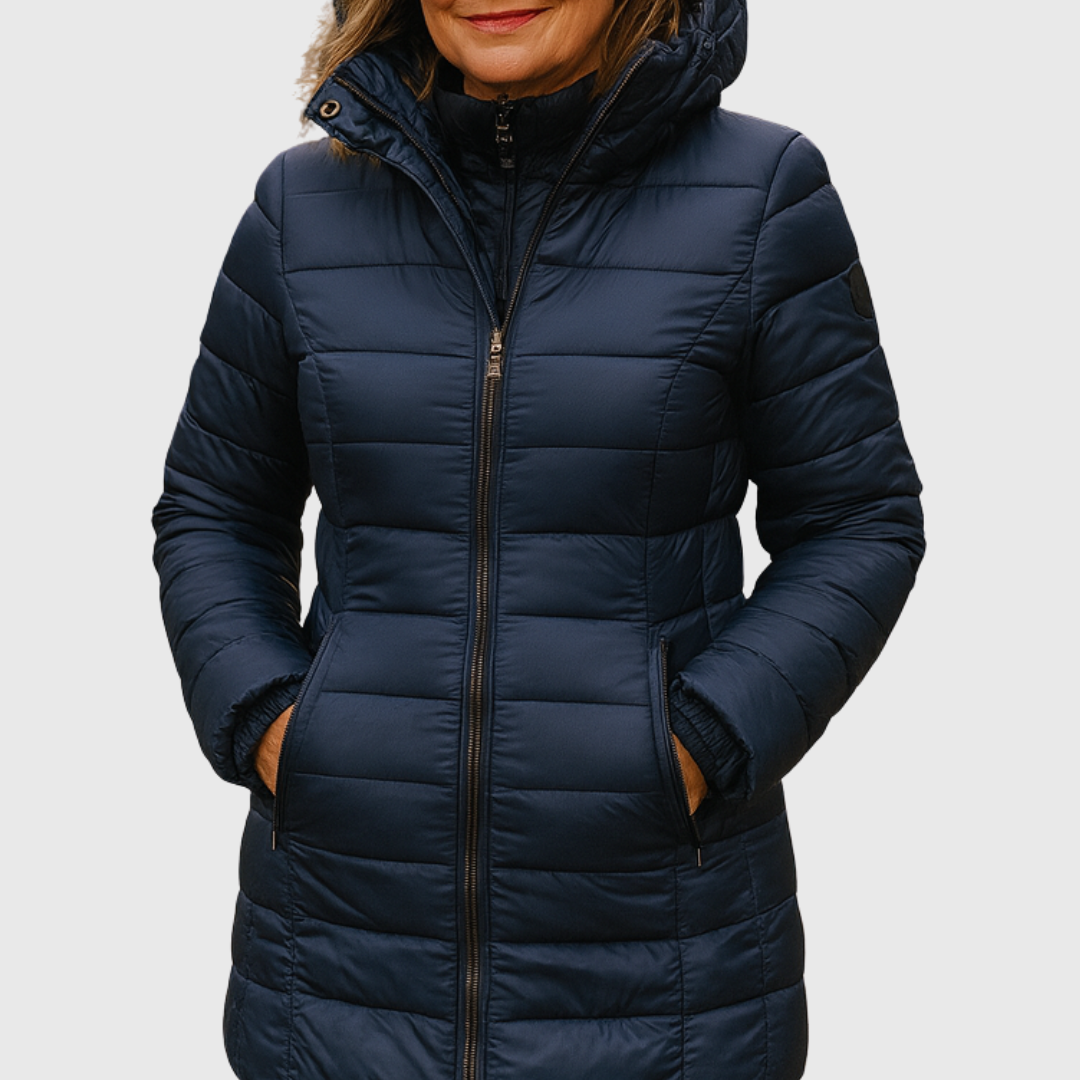 Freya | Manteau Long en Duvet