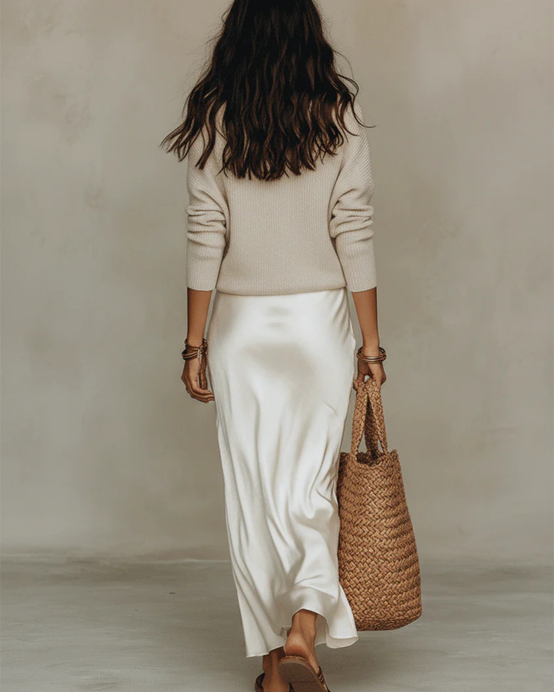 Elena | Robe Midi avec Gilet Inclus