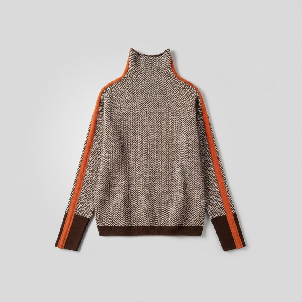 Siena | Pull Col Montant Luxe