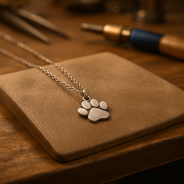 PawNova | Collier Huella Minimaliste