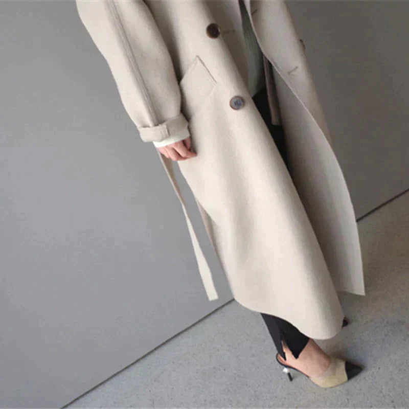 Luzia | Manteau Long d'Hiver Élégant