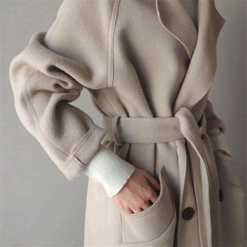 Luzia | Manteau Long d'Hiver Élégant