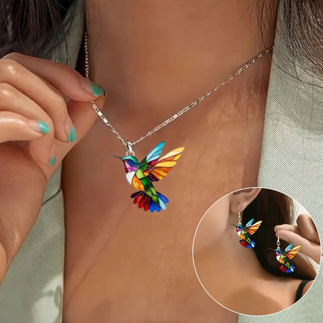 Aurelia | Collier Colibri Élégant